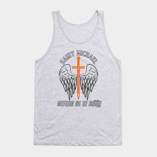 St. Michael - Defend Us In Battle 6 Tank Top